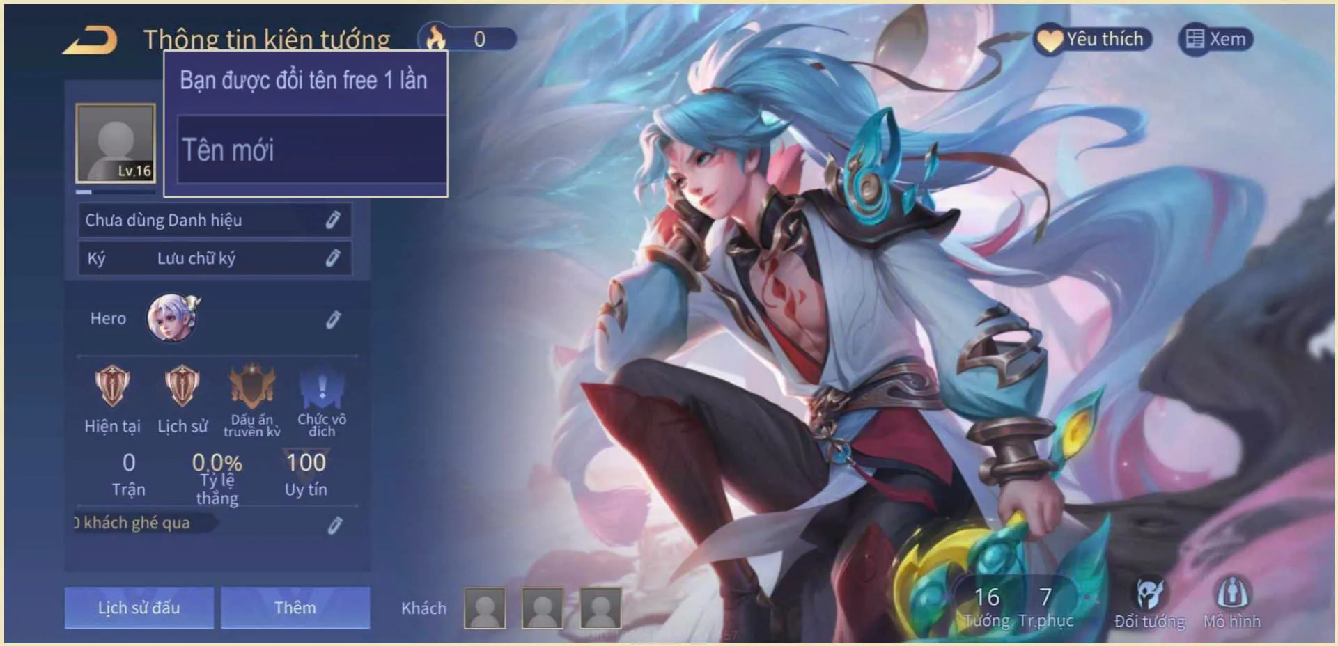 Bán Acc Reg Allain Tuyết sơn song kiếm giá rẻ | shoplienquan